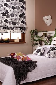 Sypialnia w stylu Eko, tkaniny z kolekcji Enjoy