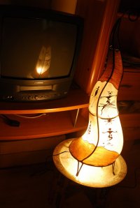 Nowoczesna, oryginalna lampa