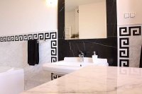 marmurowe elementy łazienki